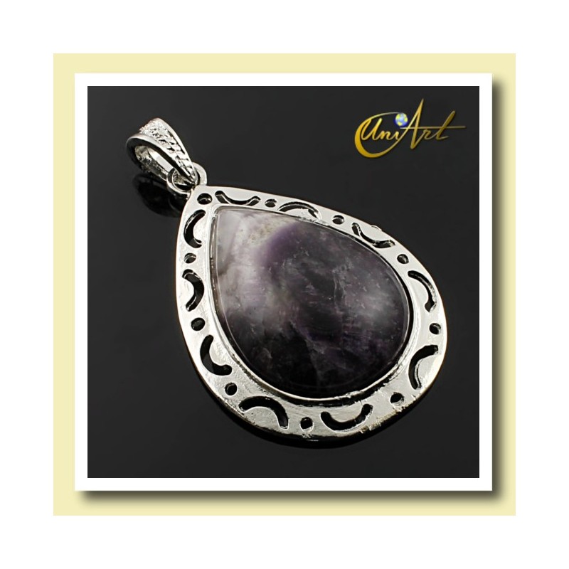 Drop Amathyst Pendant Victoria Model