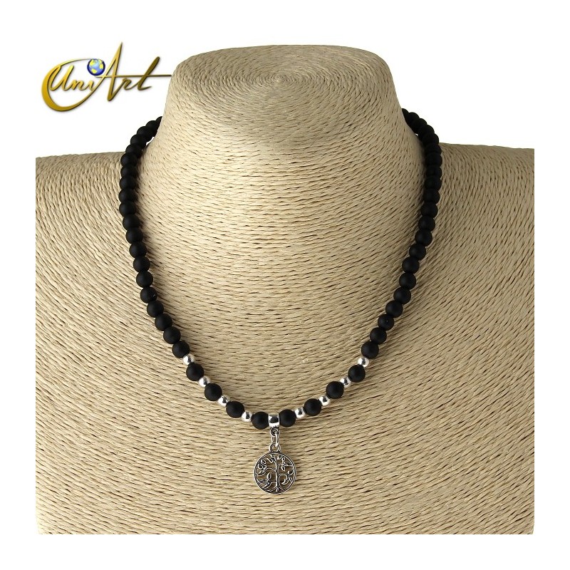 Tree of Life necklace - Bian stone