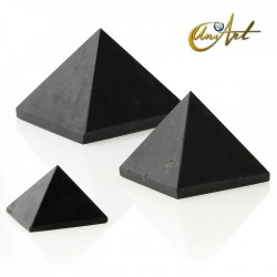 Black tourmaline pyramid