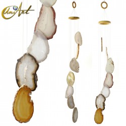 Agate Wind Chime - natural