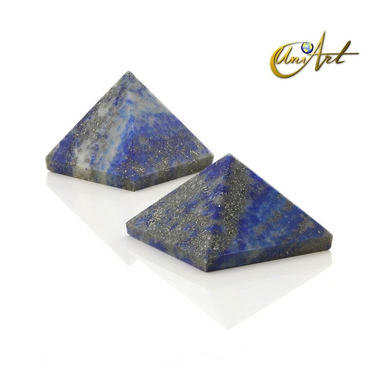 Pirámide de 2,5 cm - piedras naturales - Lapislázuli
