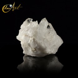 Druse of clear quartz