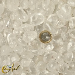 Cuarzo cristal - bolsa de cantos rodados 200 gramos