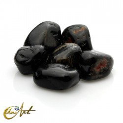 onyx tumbled stones in packet of 200 grs