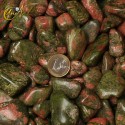 Unkite tumbled stones in packet of 200 grs