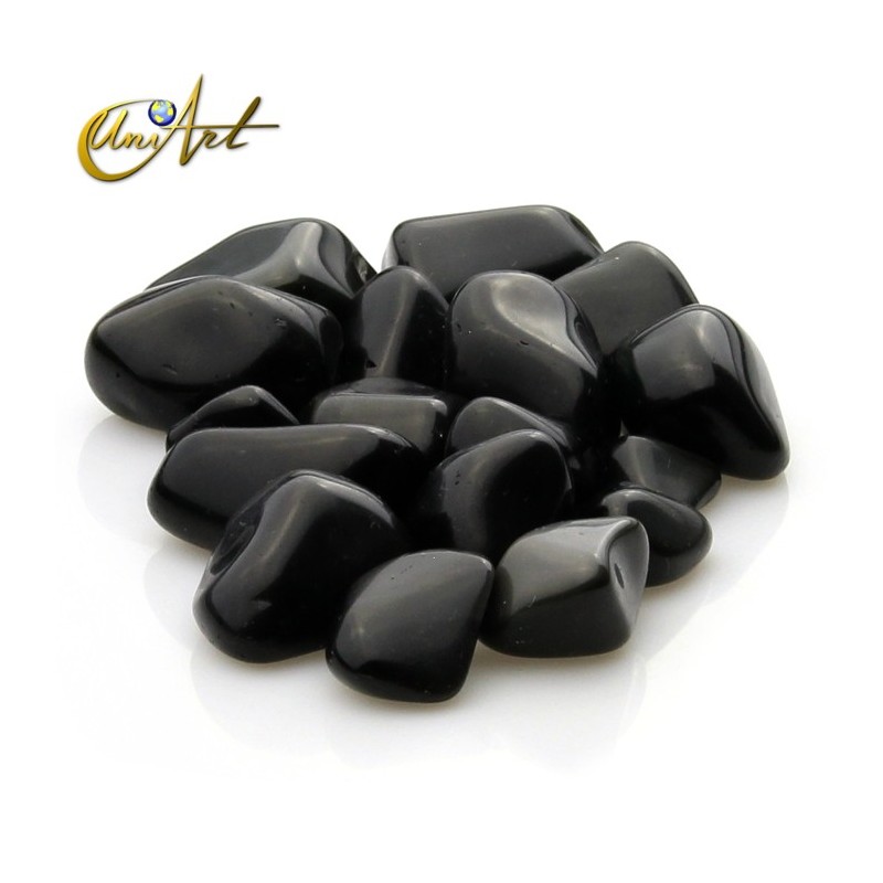 Rainbow obsidian tumbled stones in packet of 200 grs