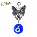 Butterfly with Turkish evil eye