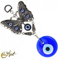 Butterfly with Turkish evil eye