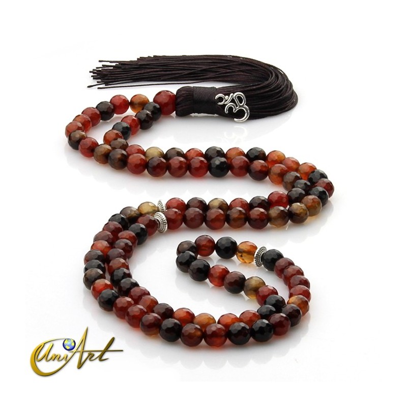 Japa Mala de ágata miracle 8 mm