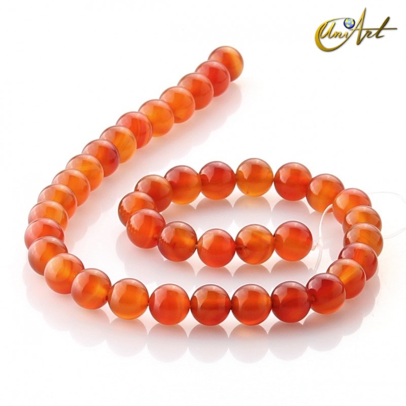 Carneola - bolas 10 mm