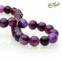 Ágata Morada - bolas 10 mm