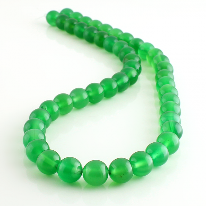 Ágata Verde - bolas 8 mm