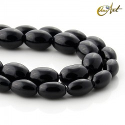 Olive size onyx beads