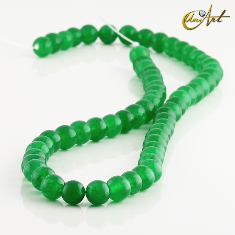 Jade verde - bolas 6 mm