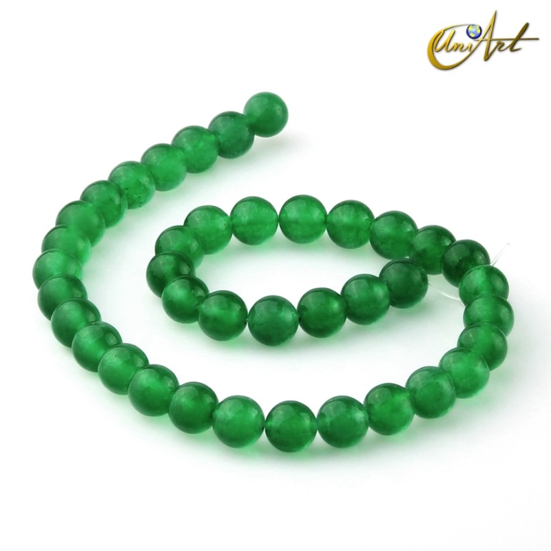 Jade verde - bolas 10 mm
